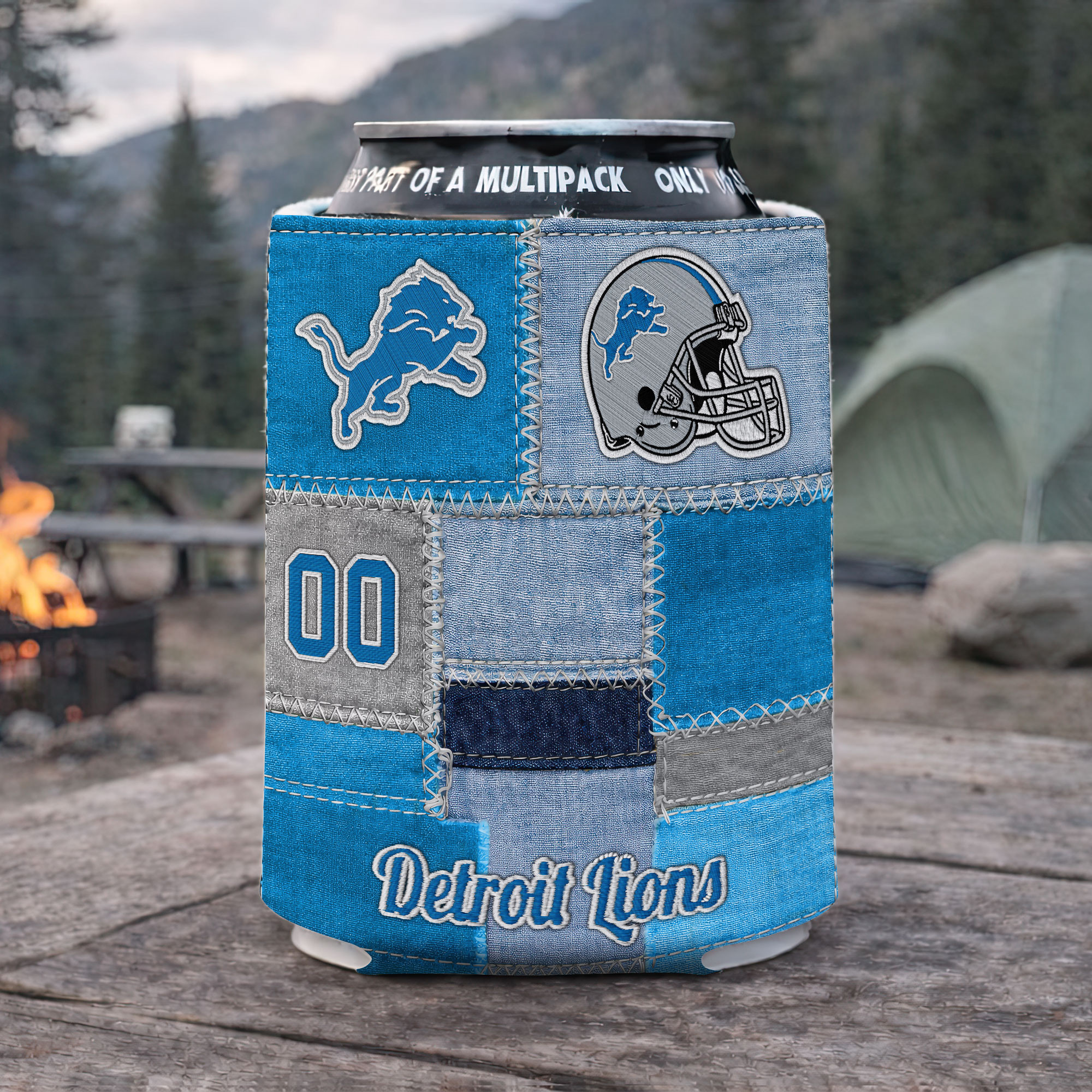 Detroit Lions | Premium NFL Game Day Can Koozie - Image 2