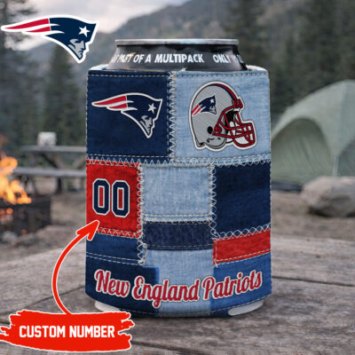 New England Patriots | Premium NFL Game Day Can Koozie - S