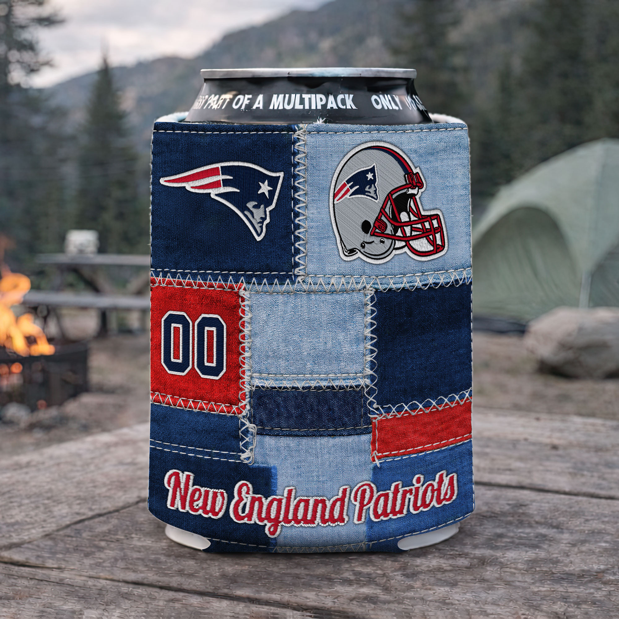 New England Patriots | Premium NFL Game Day Can Koozie - Image 2
