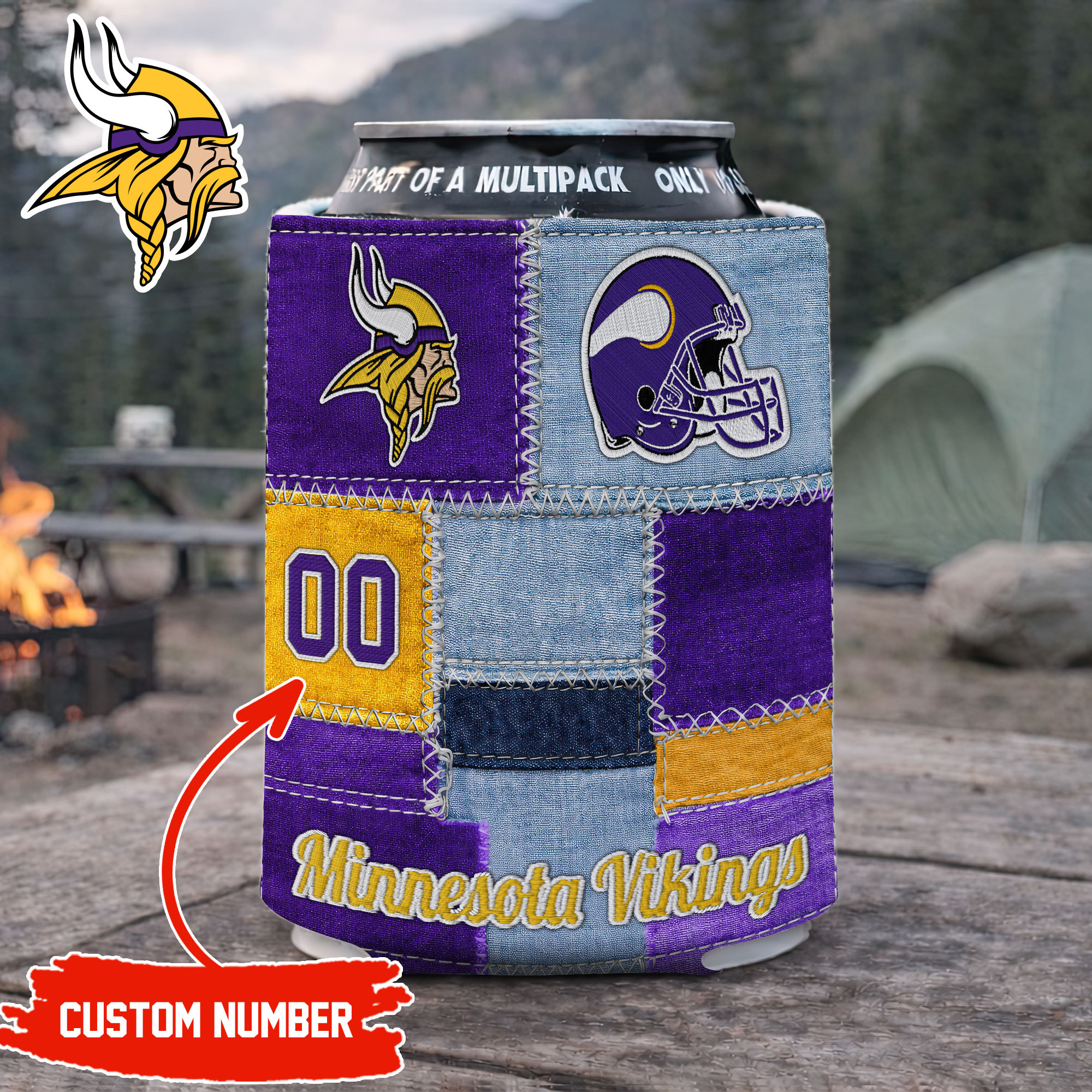 Minnesota Vikings | Premium NFL Game Day Can Koozie