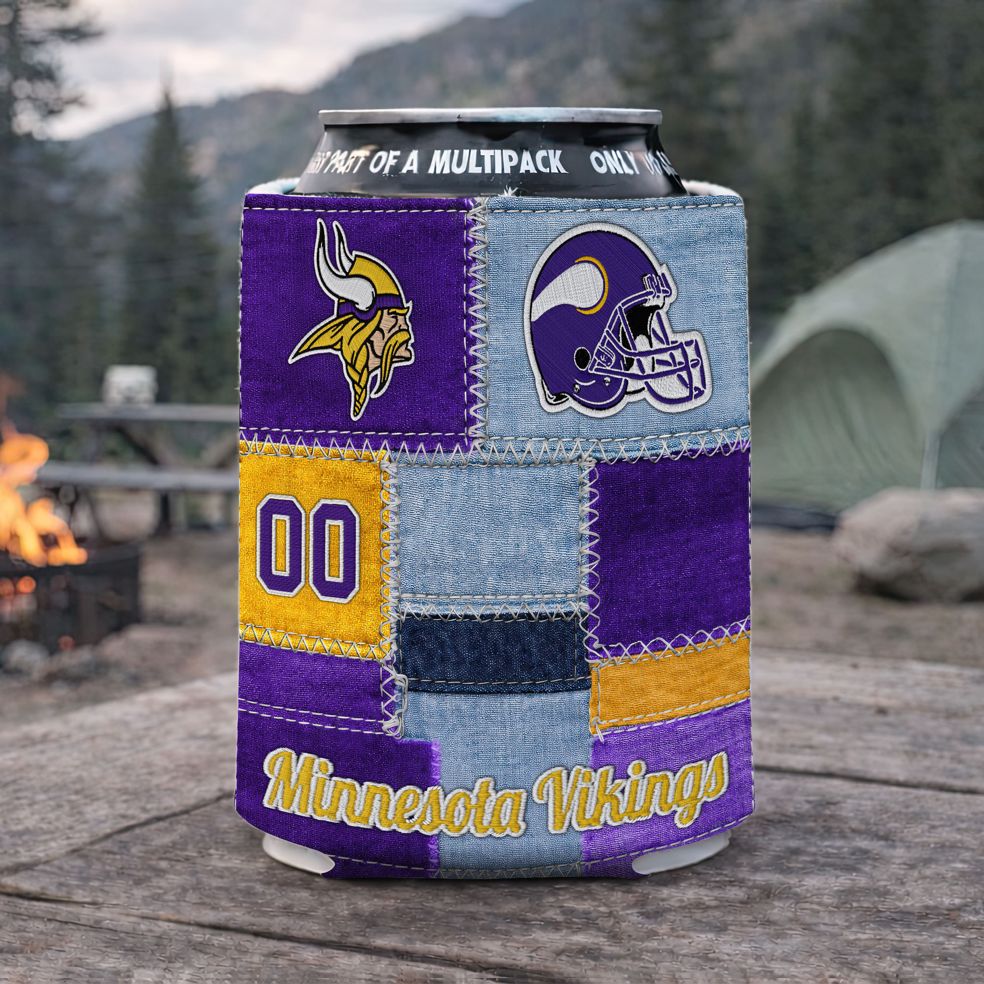 Minnesota Vikings | Premium NFL Game Day Can Koozie - Image 2