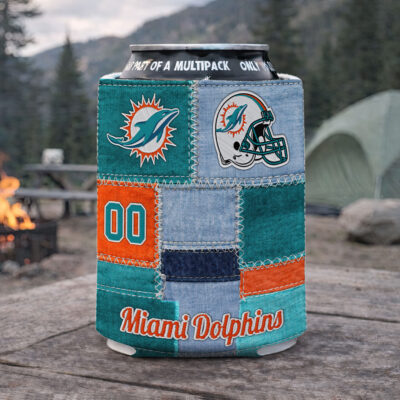 Alternative view of Miami Dolphins | Premium NFL Game Day Can Koozie