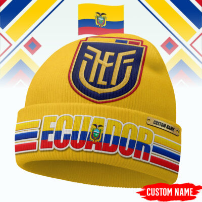 Ecuador | Premium WC26 National Team Beanie Hat