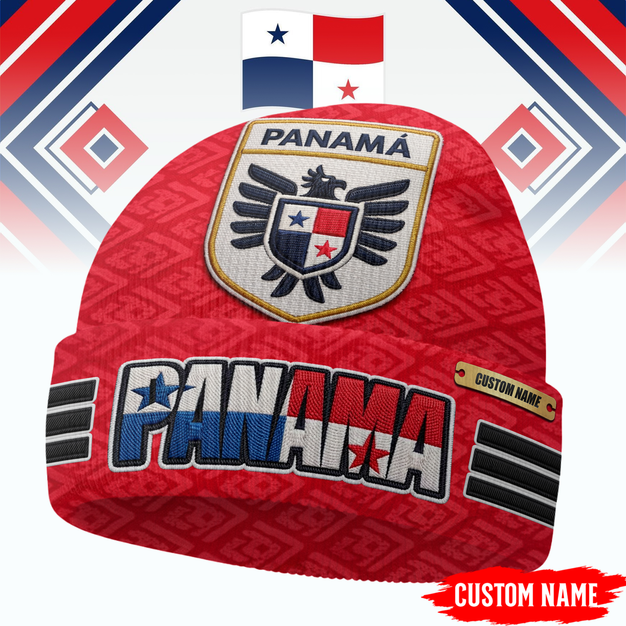 Panama | Premium WC26 National Team Beanie Hat