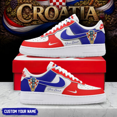 Croatia | Premium WC26 Custom AF1 Shoes