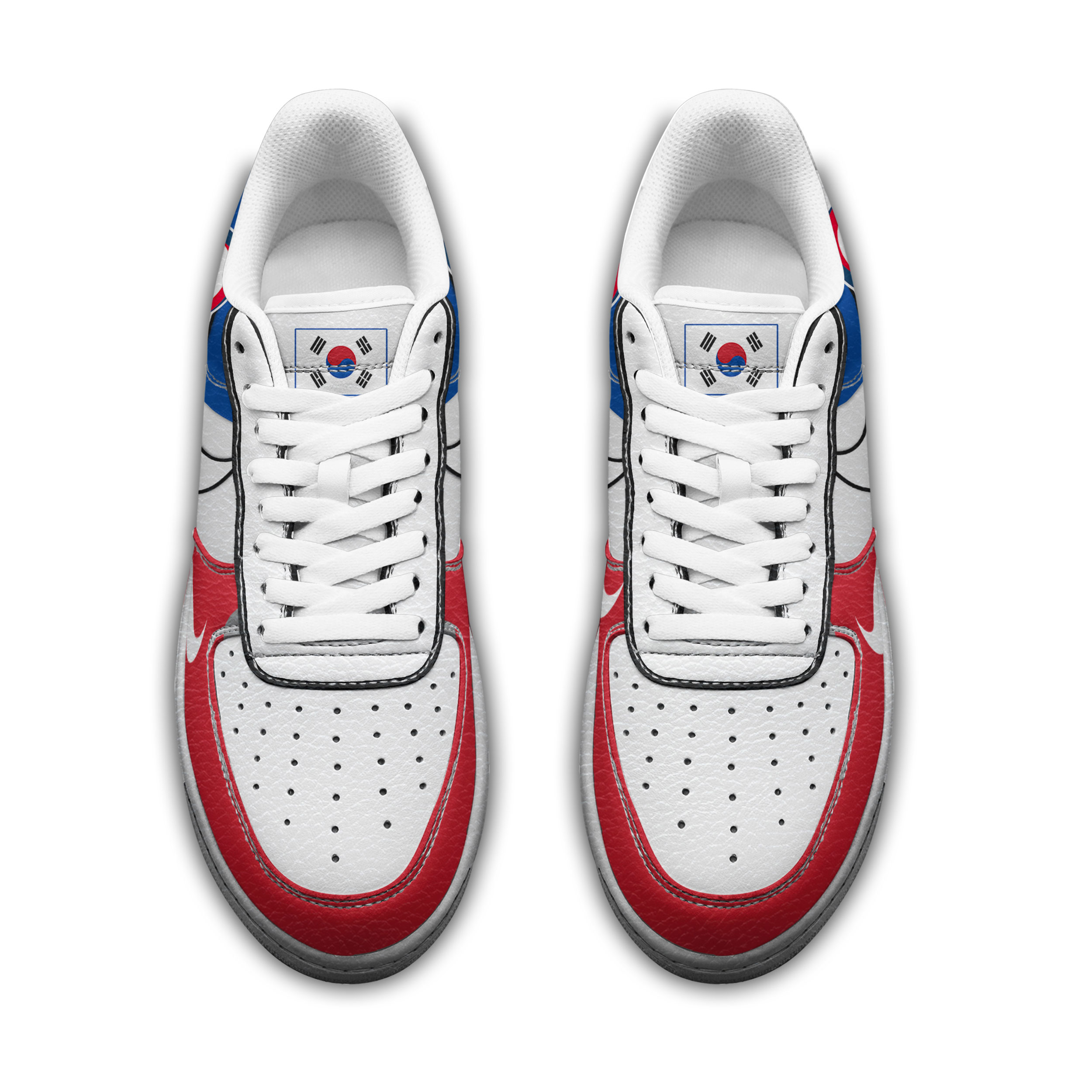 Korea Republic | Premium WC26 Custom AF1 Shoes - Image 4