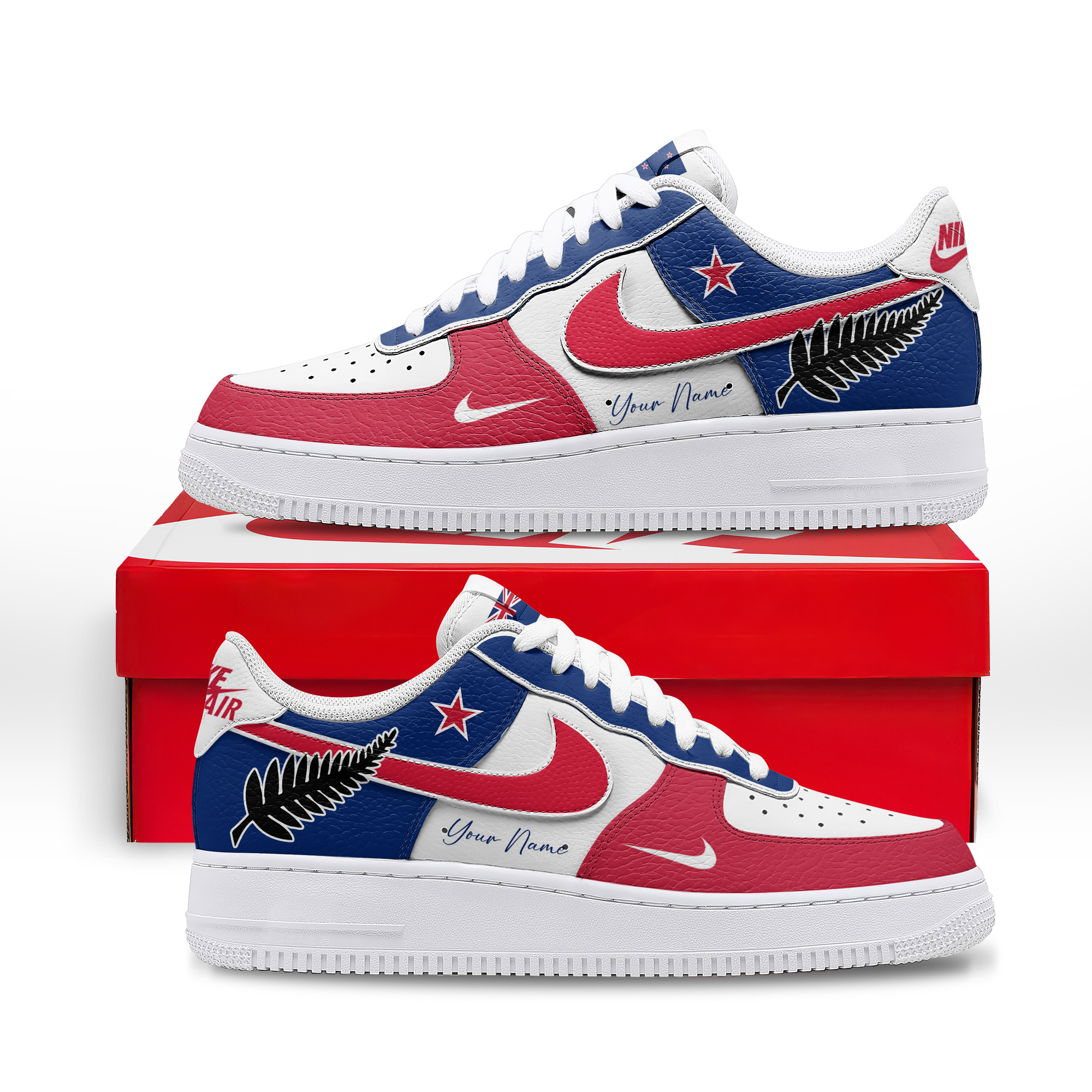 New Zealand | Premium WC26 Custom AF1 Shoes - Image 2