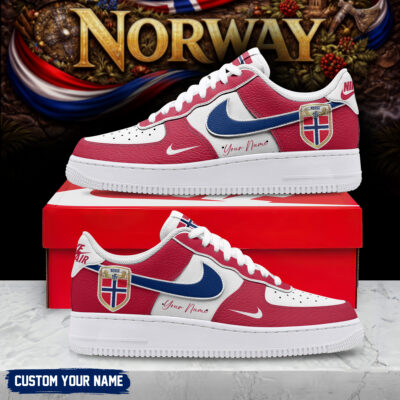 Norway | Premium WC26 Custom AF1 Shoes