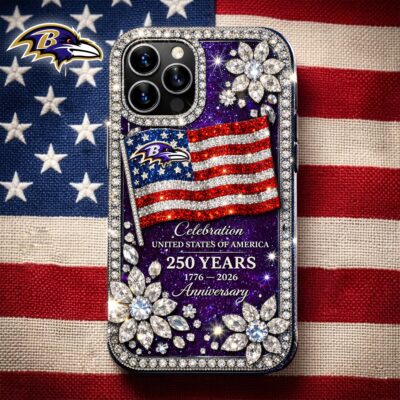 Baltimore Ravens | Premium NFL Celebration United States Of America 250 Years Luxury Phone Case