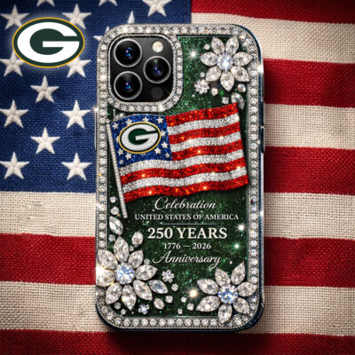 Green Bay Packers | Premium NFL Celebration United States Of America 250 Years Luxury Phone Case