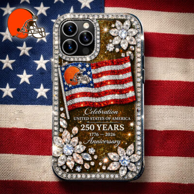 Cleveland Browns | Premium NFL Celebration United States Of America 250 Years Luxury Phone Case