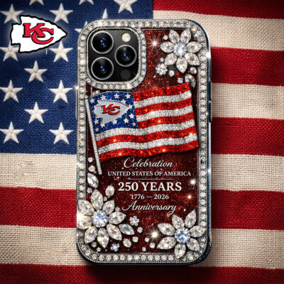 Kansas City Chiefs | Premium NFL Celebration United States Of America 250 Years Luxury Phone Case