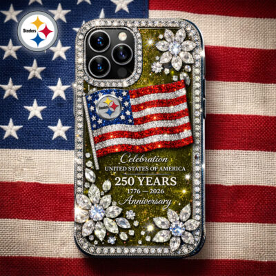 Pittsburgh Steelers | Premium NFL Celebration United States Of America 250 Years Luxury Phone Case