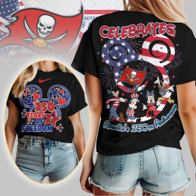 Pittsburgh Steelers | Premium NFL Mickey Celebrates America 250th Anniversary Women Shirt