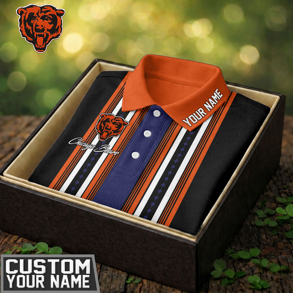 Chicago Bears | Premium NFL Legacy Sport Custom Polo