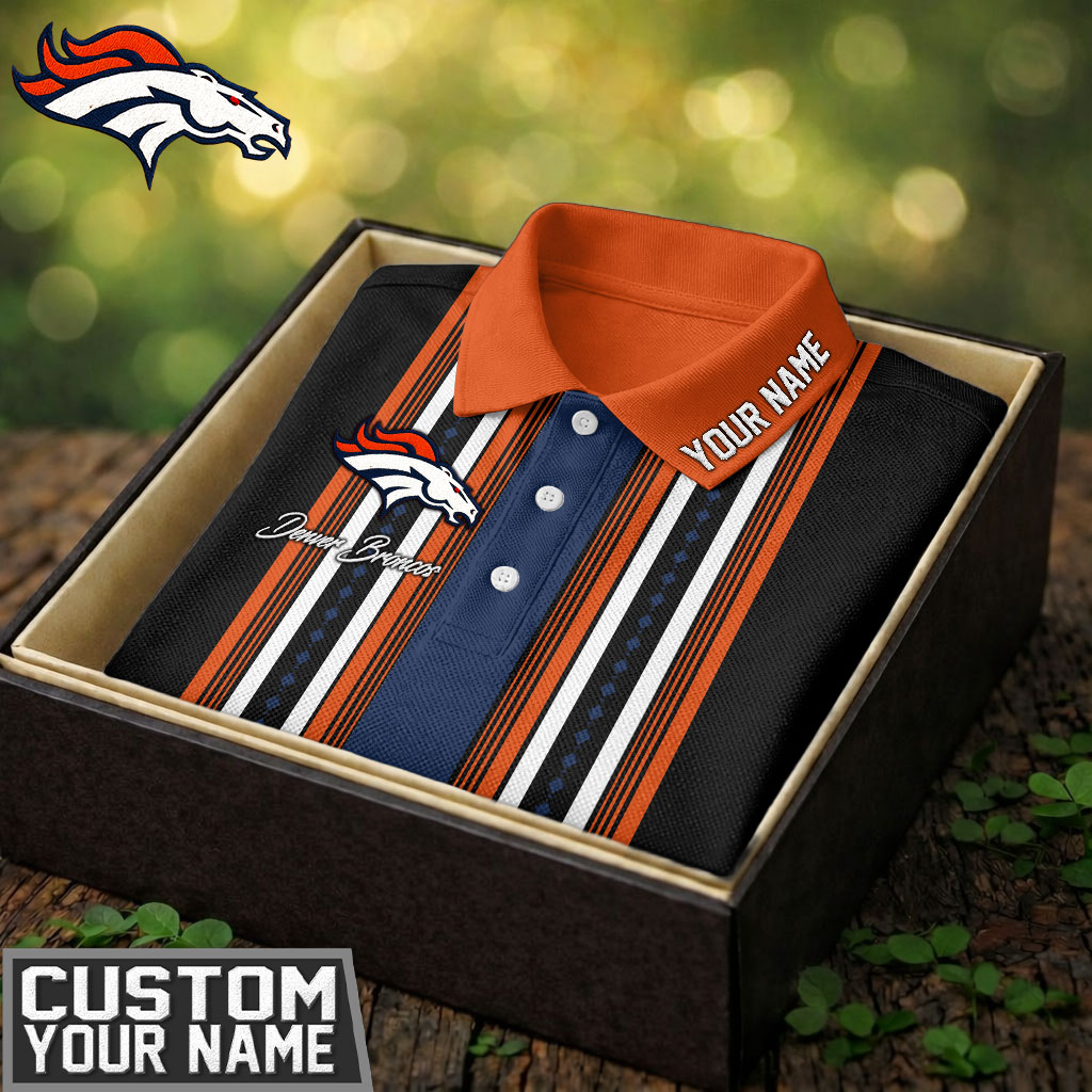 Denver Broncos | Premium NFL Legacy Sport Custom Polo