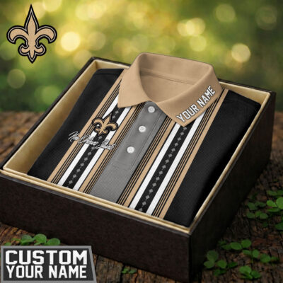 New Orleans Saints | Premium NFL Legacy Sport Custom Polo - 2XL
