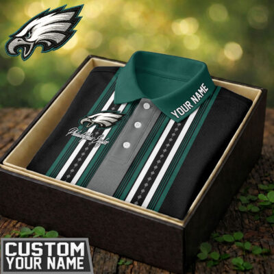 Philadelphia Eagles | Premium NFL Legacy Sport Custom Polo - L