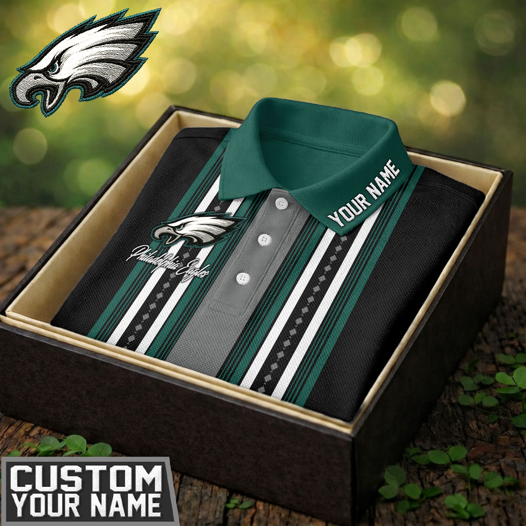 Philadelphia Eagles | Premium NFL Legacy Sport Custom Polo