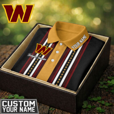 Washington Commanders | Premium NFL Legacy Sport Custom Polo - L