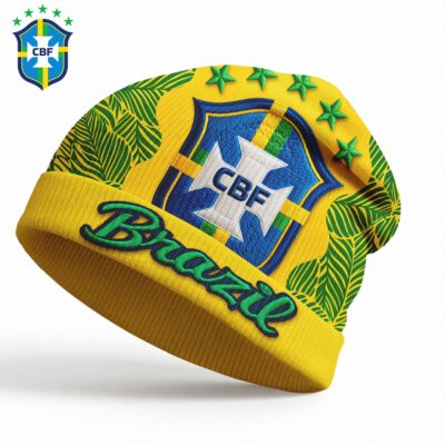 Brazil | Premium WC26 Soccer Fan Beanie Hat