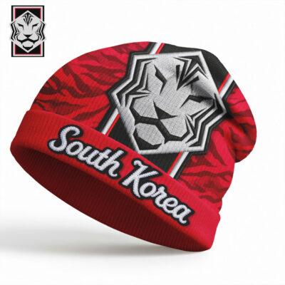 South Korea | Premium WC26 Soccer Fan Beanie Hat