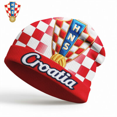 Croatia | Premium WC26 Soccer Fan Beanie Hat