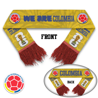Colombia | Premium WC26 Game Day Scarf - 115cm