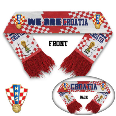 Croatia | Premium WC26 Game Day Scarf - 130cm
