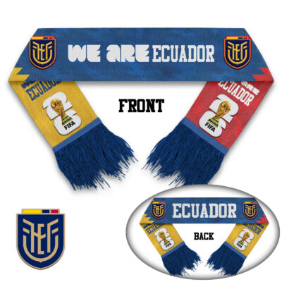 Ecuador | Premium WC26 Game Day Scarf - 115cm