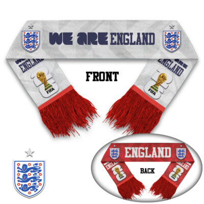 England | Premium WC26 Game Day Scarf