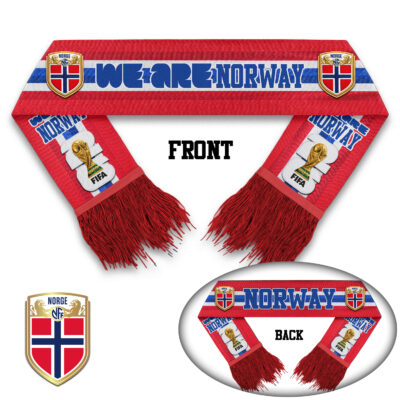Norway | Premium WC26 Game Day Scarf - 130cm