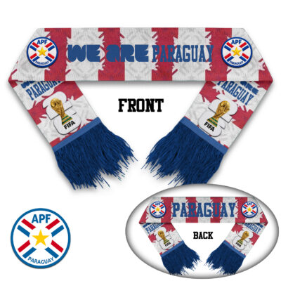 Paraguay | Premium WC26 Game Day Scarf - 115cm