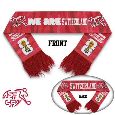 Switzerland | Premium WC26 Game Day Scarf
