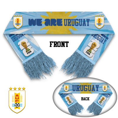 Uruguay | Premium WC26 Game Day Scarf - 115cm