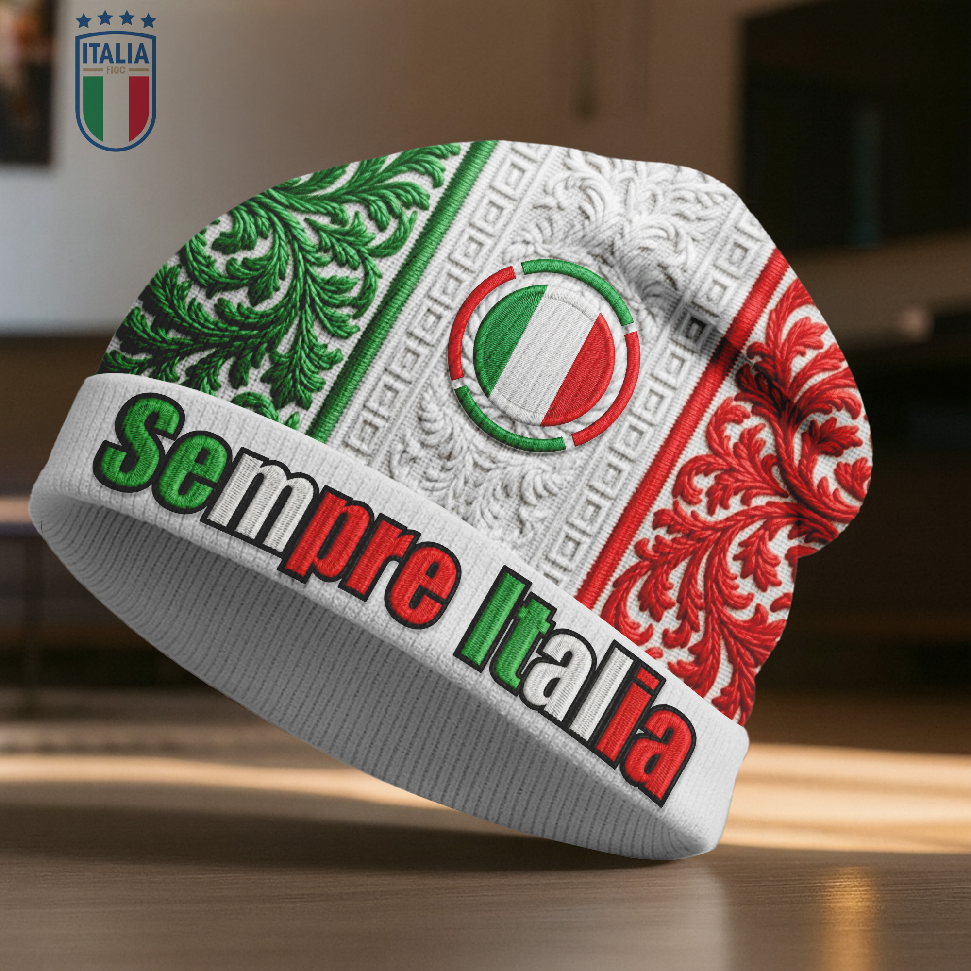 Italia | Premium WC26 Soccer Fan Beanie Hat