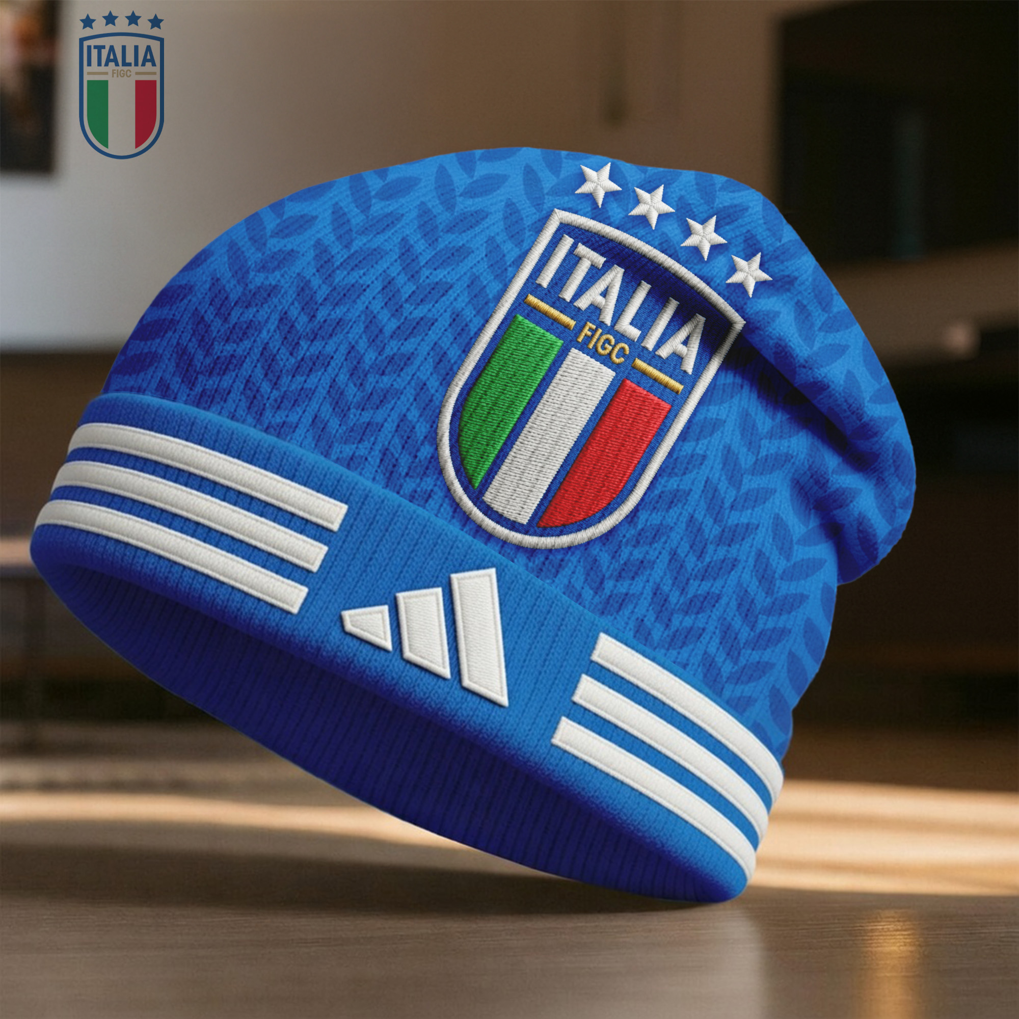 Italia | Premium WC26 Soccer Fan Beanie Hat - Image 2