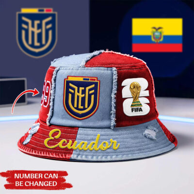 Ecuador | Premium WC26 Bucket Hat - S