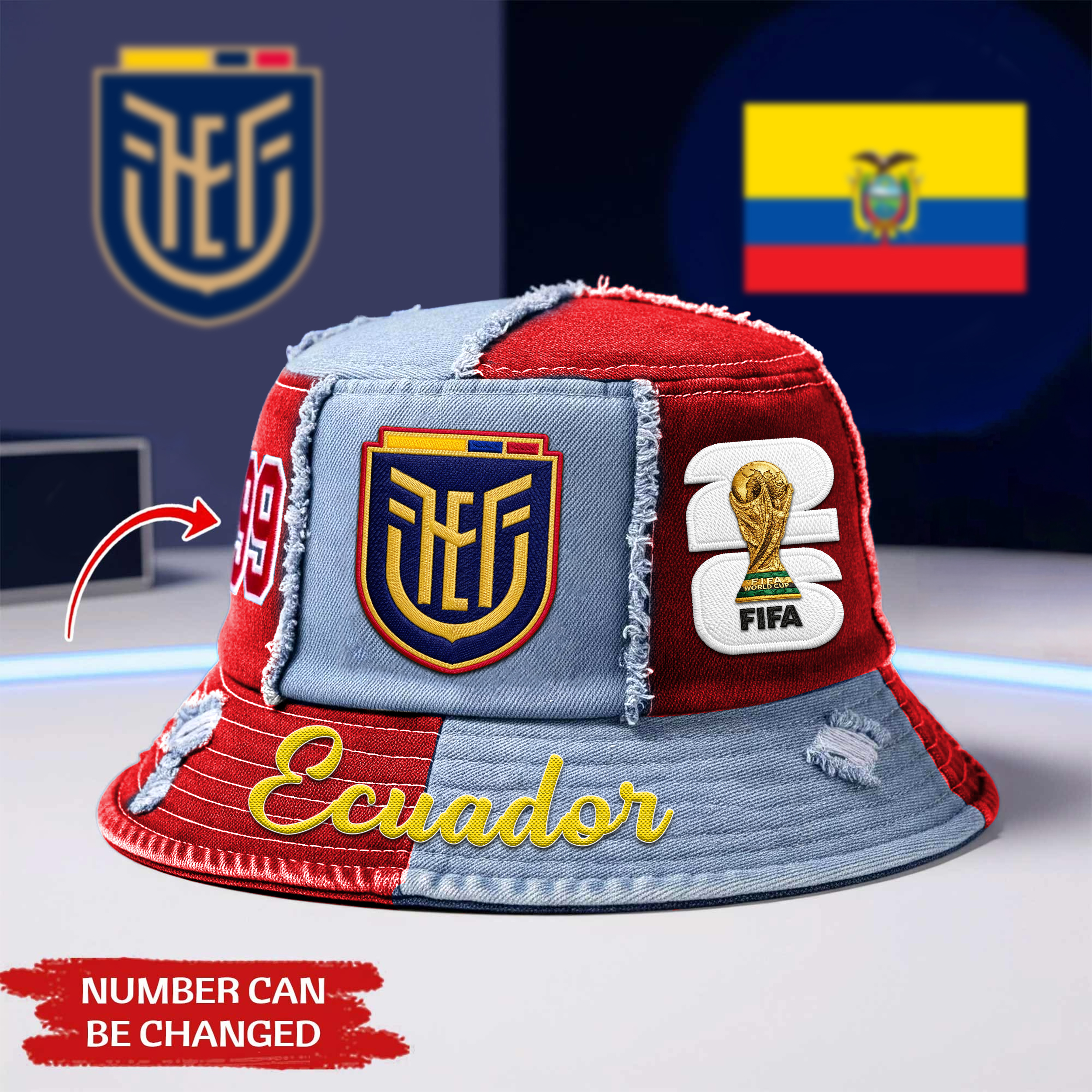 Ecuador | Premium WC26 Bucket Hat