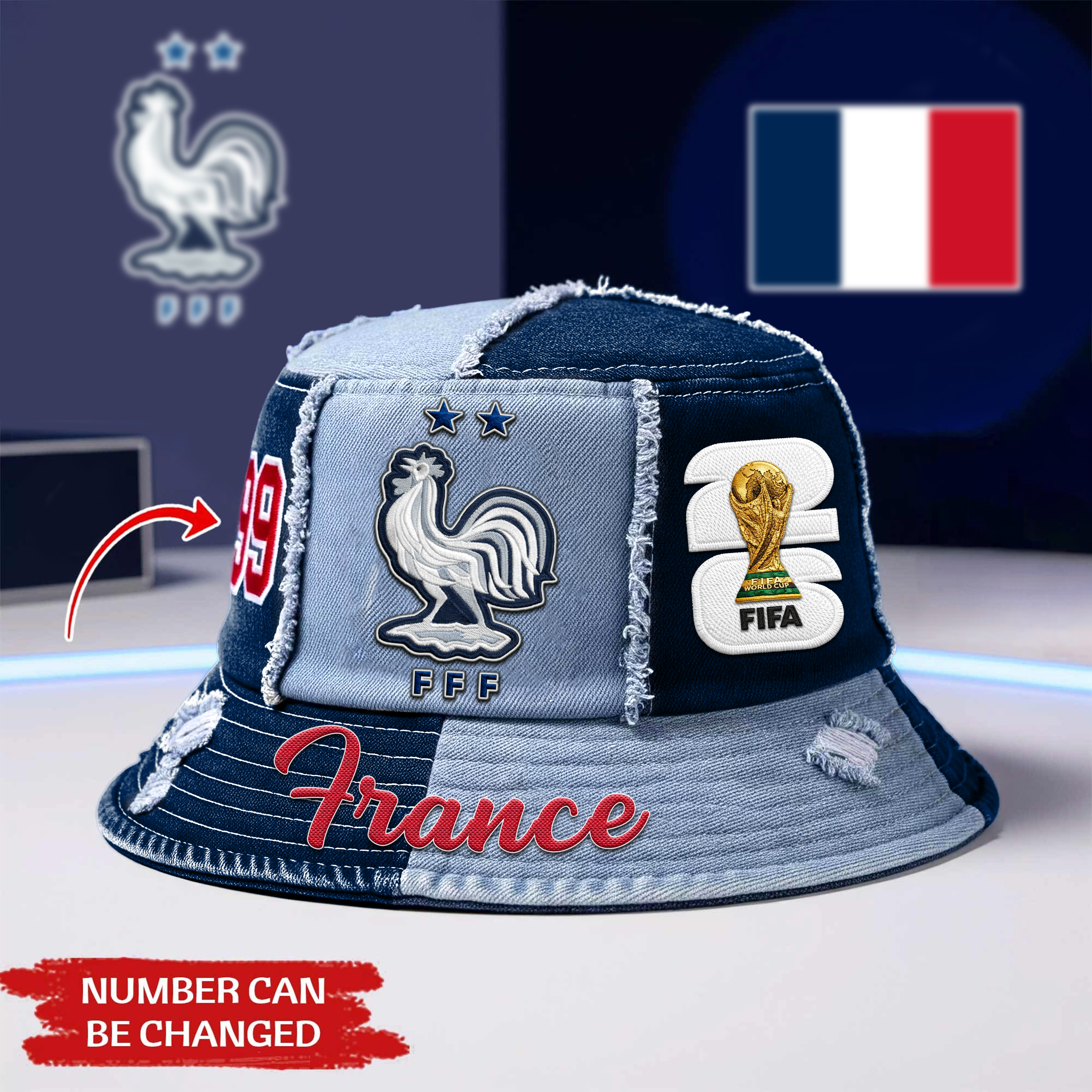 France | Premium WC26 Bucket Hat