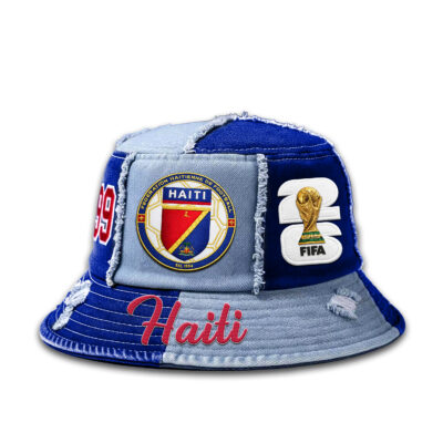 Alternative view of Haiti | Premium WC26 Bucket Hat