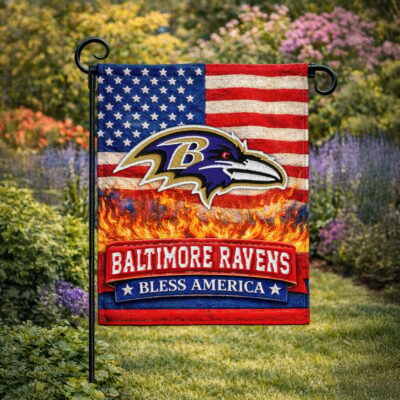 Baltimore Ravens | Premium NFL 250 Years Of America Freedom Flag