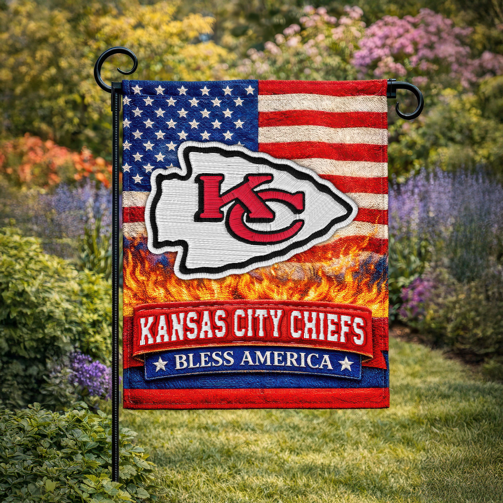 Kansas City Chiefs | Premium NFL 250 Years Of America Freedom Flag