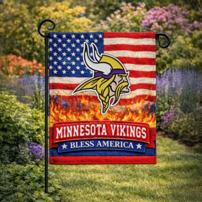 Minnesota Vikings | Premium NFL 250 Years Of America Freedom Flag