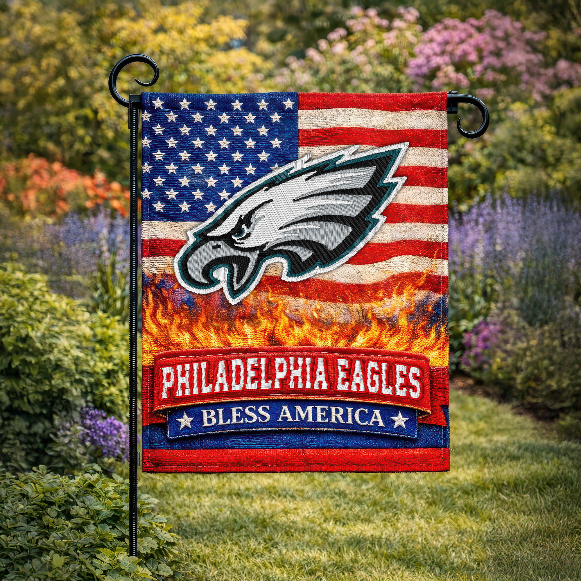 Philadelphia Eagles | Premium NFL 250 Years Of America Freedom Flag