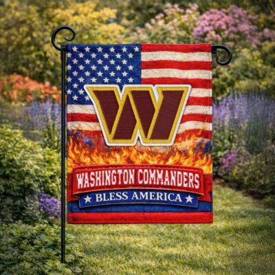 Washington Commanders | Premium NFL 250 Years Of America Freedom Flag