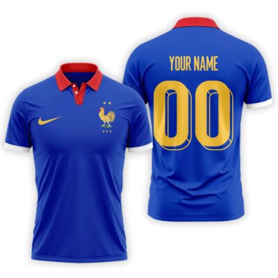 France | Premium WC26 Fan 3D Polo