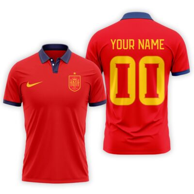 Spain | Premium WC26 Fan 3D Polo
