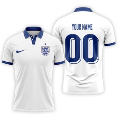 England | Premium WC26 Fan 3D Polo