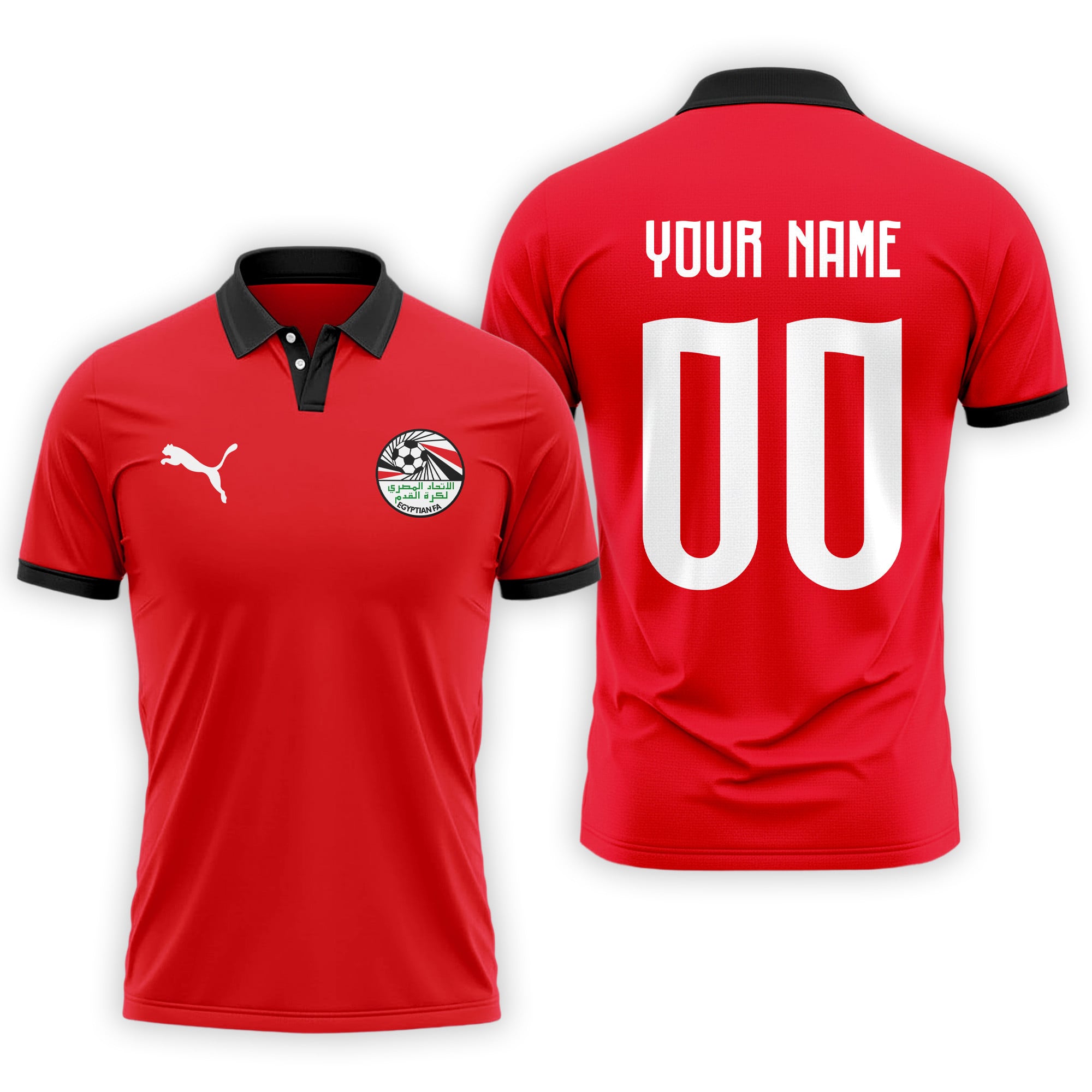 Egypt | Premium WC26 Fan 3D Polo